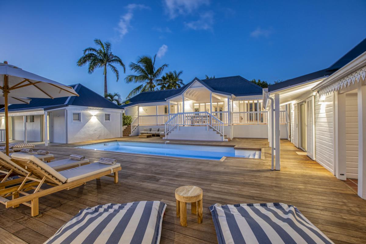 A louer villa 4 chambre Terres Basses Saint Martin_ Piscine - 37